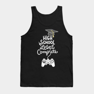 HIGH SCHOOL GRAD: High School Level Complete Tank Top